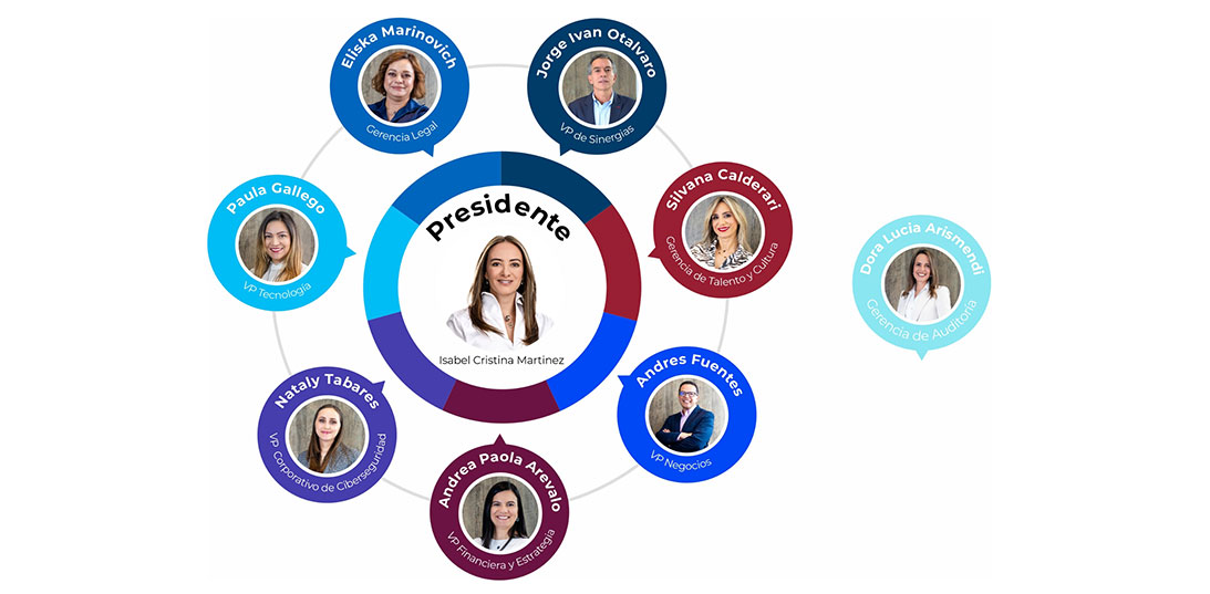 Organigrama comite directivo